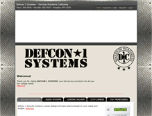 Tablet Screenshot of defcon1systems.com